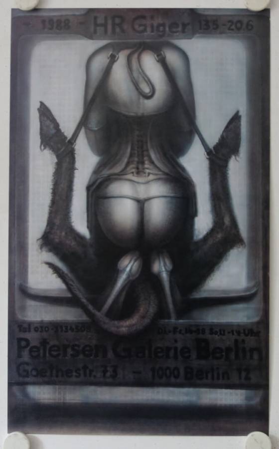 H.R. Giger Posterdrucke alte kommerzielle Plakatdrucke (6)